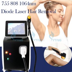 12 bar Permanent Depilation Diode Laser Hair Removal Machine 755 808 1064nm
