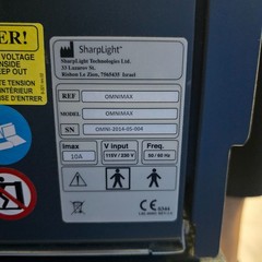 SharpLight Omnimax incl.MAX HR 635 MAX Er:YAG fractional 2940 2014