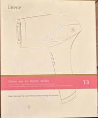 Imene T3 IPL Hair Removal Device LCD Display for Face Legs Underarms