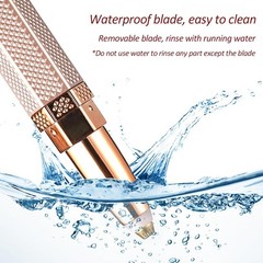 Facial Hair Remover for Women Face, 4 in 1 Electric Eyebrow Trimmer for Nose