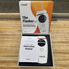 😱😱BRAND NEW SEALED Nood The Flasher 2.0 IPL Laser Hair Removal Handset- White