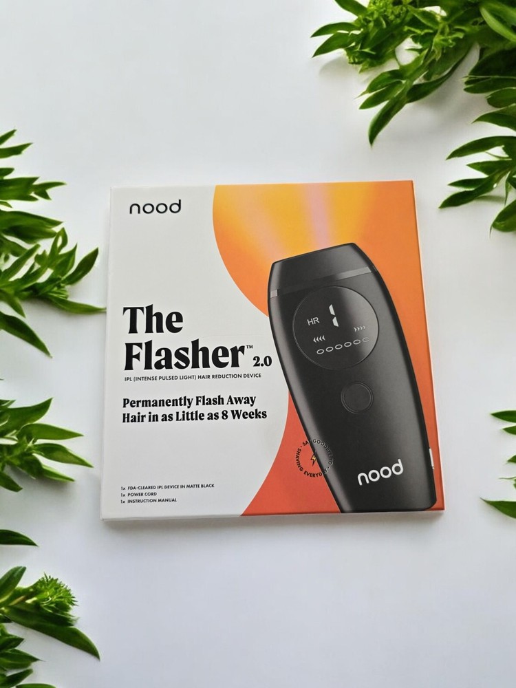 Flasher 2.0 by Nood – IPL Laser Hair Removal unisex, Pain-free, Whole Body 🔥