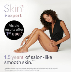 Braun IPL Skin iexpert, at Home Hair Removal, with App, Vanity Case, Venus