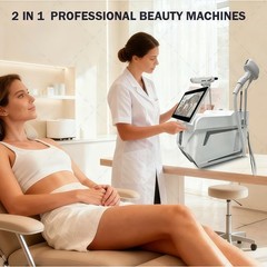 2-in-1 4000W Diode Pico Laser Ice Painless Hair & Tattoo Removal Salon Machine