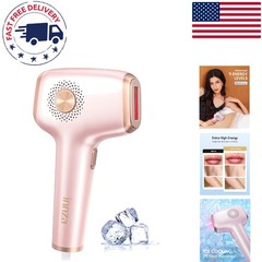 Home IPL Hair Removal Device – 999,999 Flashes, Painless & Stylish in Rose Gold
