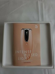Ellesilk IPL Hair Removal Device, White/Gold