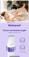 Bikini Trimmer for Women, IPX7 Waterproof Wet & Dry Razors for Women