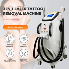 3in1 OPT S/H/R IPL Hair Removal Picosecond Laser Tattoo Removal Skin RF Machine