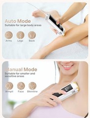 IPL Hair Removal Laser Permanent Body Painless Device (White & Black) See Descr