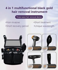4IN1 Laser Beauty Machine Hair Removal Tattoo Removal Skin Care Salon Device