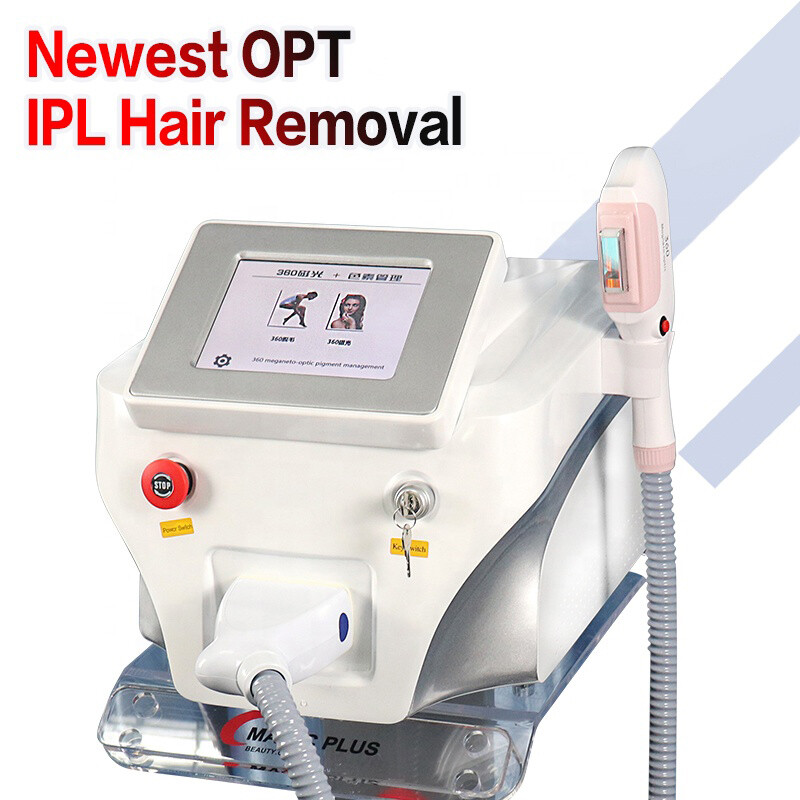 IPL OPT Permanet Laser Hair Removal Machine RF Pigment Therapy Skin Rejuvenation