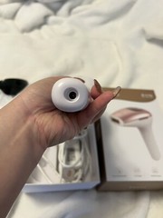 99% New Innza Hand Held Pink and White Hair Removal Model D-1176