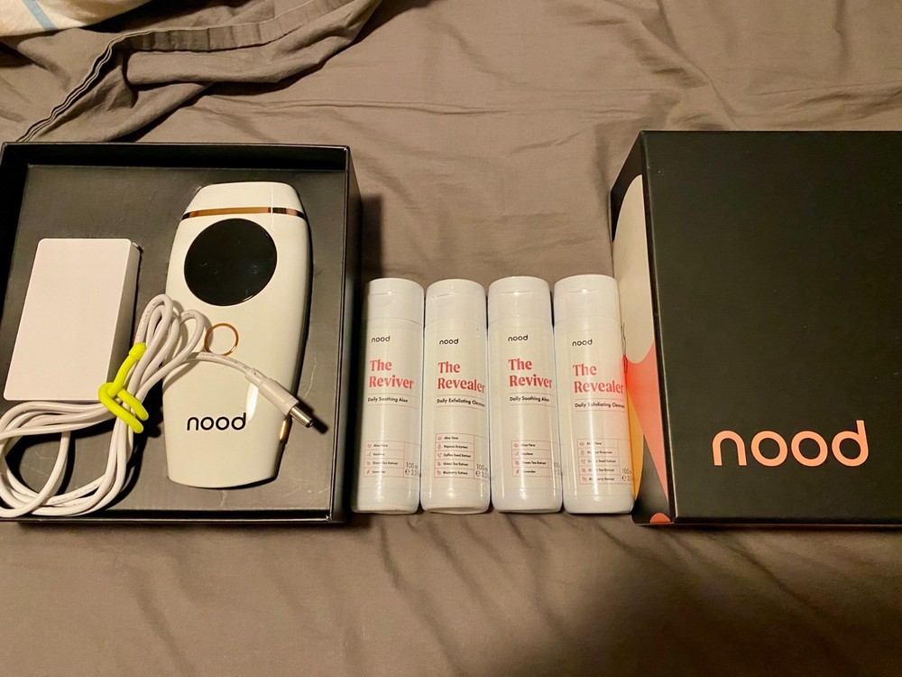 Nood The Flasher IPL Permanent Hair Removal with Skincare Set