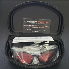 ALEXANDRITE / DIODE LASER SAFETY GLASSES Modern Frame 720-810nm