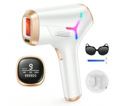 IPL Hair Removal Device 9 Levels 999900 Flashes Face Body US Plug