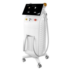 Ice Titanium 755 808 1064nm 1200W 1800W Nonpain Diode Laser Hair Removal Machine