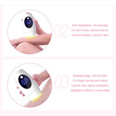 IPL Permanent Hair Laser Removal Machine 600,000 Flashes Body Painless Epilator