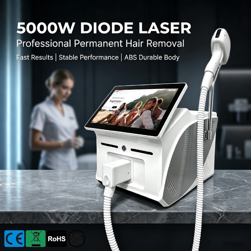 Mecavie FAC Diode Laser Hair Reduction Salon Beauty Machine CE Certified