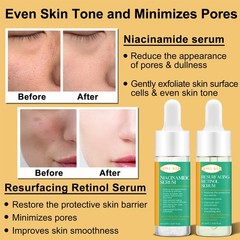 Lifting & Firming Anti-Aging Skin Care Set Kit for Women Travel Size, Green