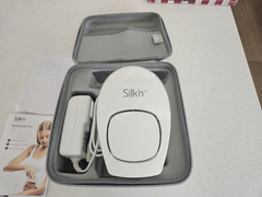Silk’n BellaFlash Pro White IPL Hair Removal Device w/ Case & Power Adapter