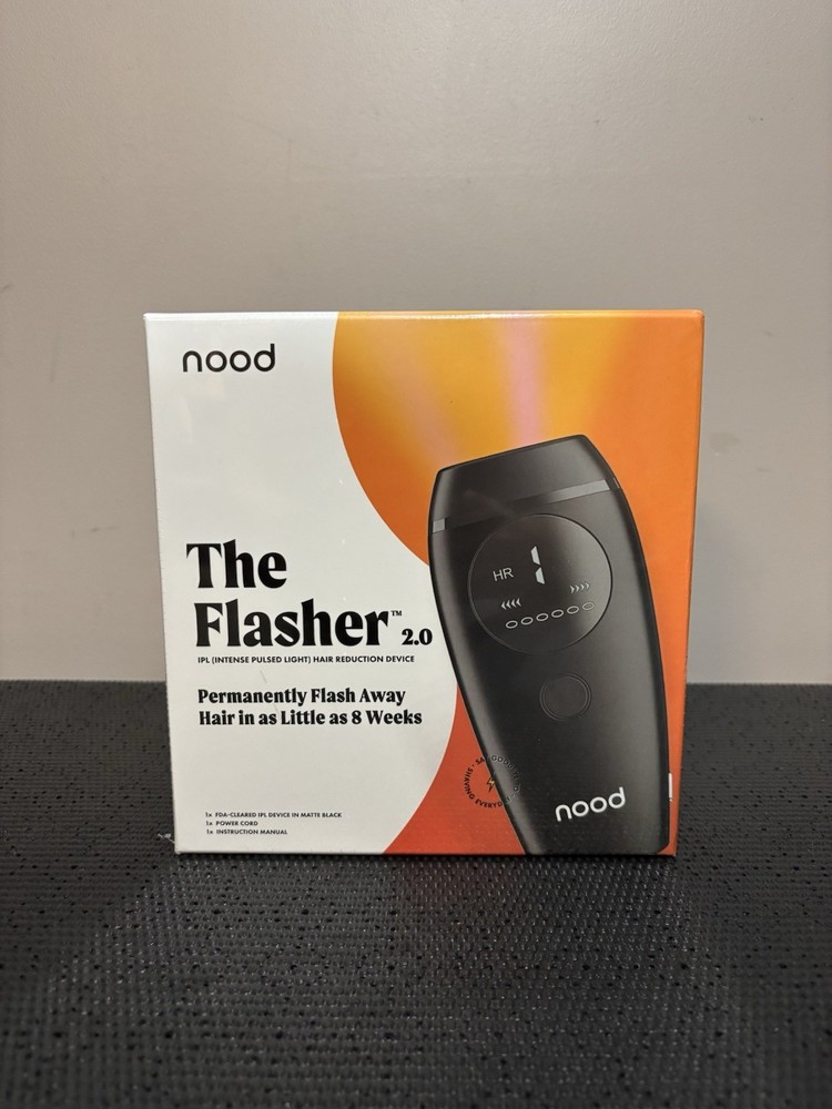 Nood The Flasher 2.0 IPL Laser Hair Removal Handset Brand New Sealed