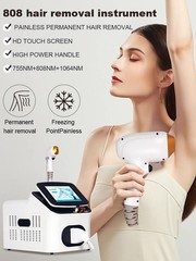 Ice Titanium 755 808 1064nm Permanent Painless Diode Laser hair removal Machine