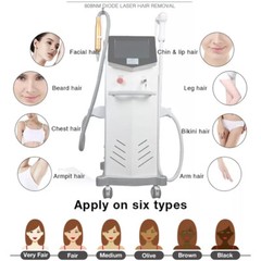 2IN1 Hair Removal Diode Laser&Picosecond Nd Yag Tattoo Removal Machine Skin Care
