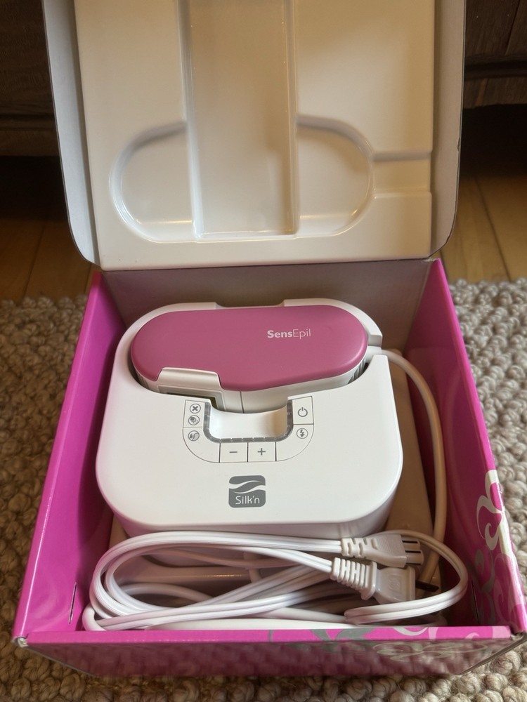 Silk’n SensEpil Pulsed Light Home Laser Hair Removal Kit NIB Complete NEW