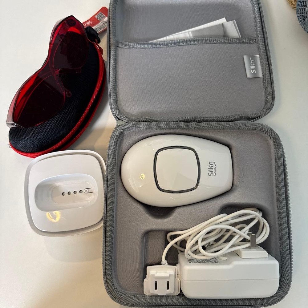 Silk’n Infinity 2.0 IPL Hair Removal Device, Used, with Accessories
