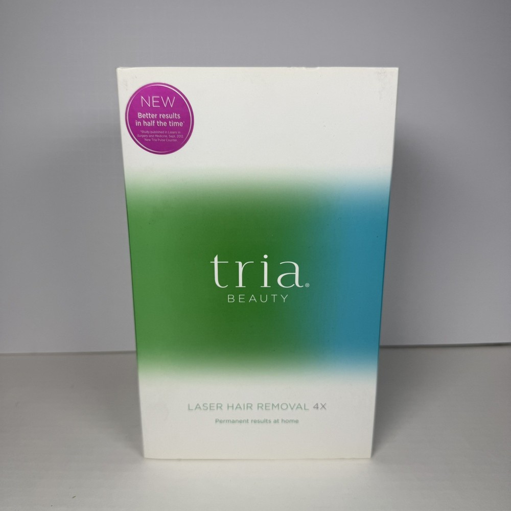 Tria Beauty 4x Permanent Hair Removal Laser LHR 4.0 Green/White – New Open Box