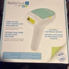 BellaFlash by Silk’n Home Light Technology Hair Removal System 909298