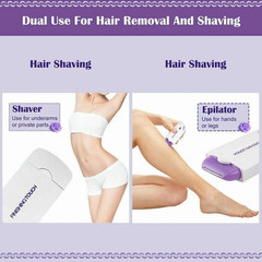 USB Rechargeable Painless Hair Removal Epilator for Face Body Bikini