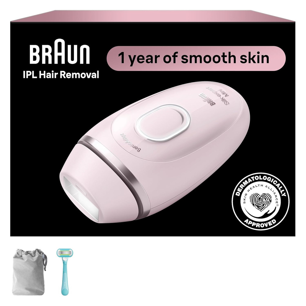 IPL Mini, Silk·Expert Mini, IPL Hair Removal for Women and Men, Permanent Laser