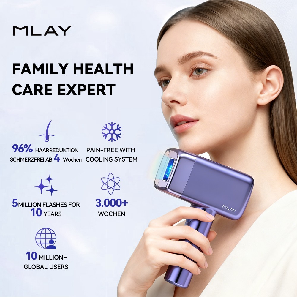 MLAY IPL 17J High Energy Hair Remova Device Ice-Cooling System 5 Energy Levels
