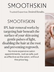 SmoothSkin Pure Fit IPL Permanent Hair Reduction Device Home Laser System