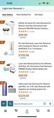 Xsoul At-home IPL Hair Removal 999,999 Flashes Painless Hair Remover
