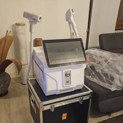 2-in-1 4000W Diode Pico Laser Ice Painless Hair & Tattoo Removal Salon Machine