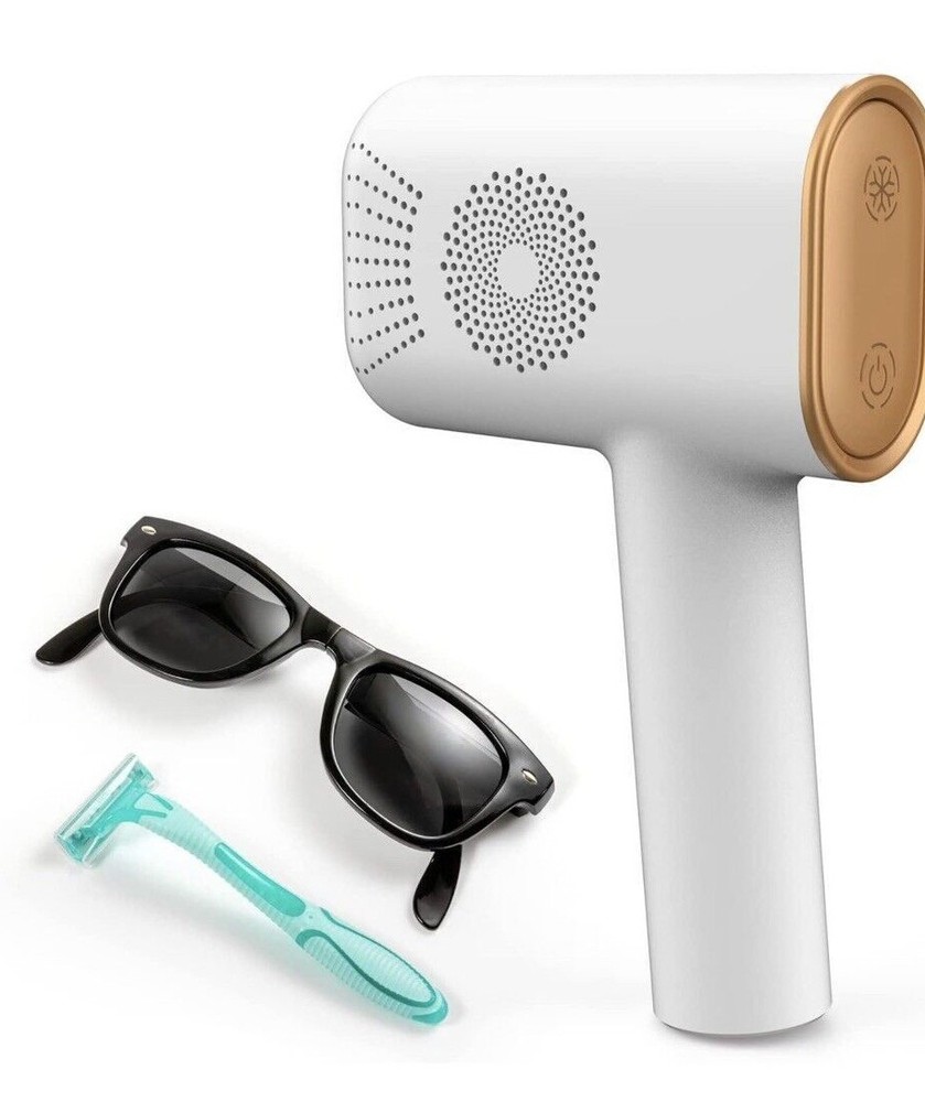CGK Hair Removal, Home Use Permanent Hair Removal Device with Sapphire Cooling