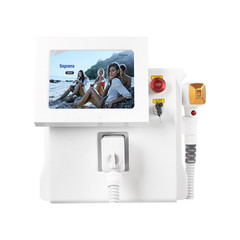 Laser hair removal device, facial, body, and underarm cooling system