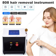 755nm 808nm 1064nm Diode Laser Hair Removal Machine Painless Skin Rejuvenation