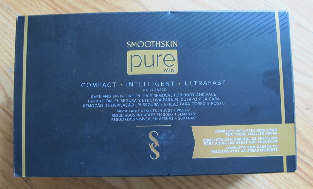 SmoothSkin Pure Mini IPL Hair Removal System Black
