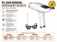 IPL Hair Removal Device for Women Laser Permanent Body Epilator 999,999 Flashes