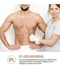 CGK Hair Removal, Home Use Permanent Hair Removal Device with Sapphire Cooling