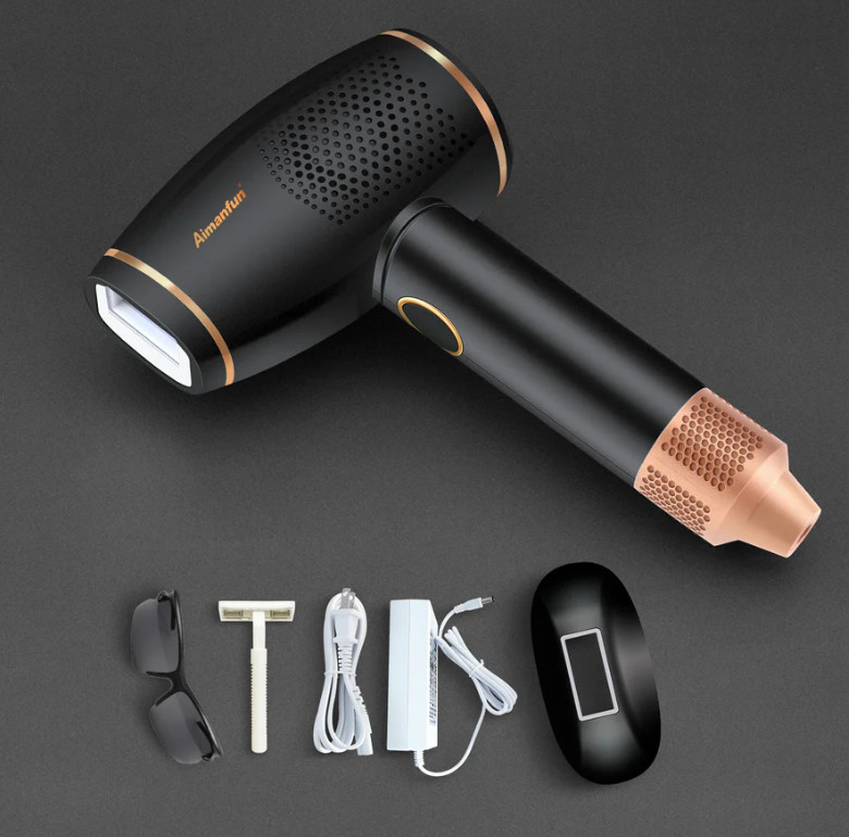 Aimanfun Ice Sense IPL Hair Remover A-3588 – Black Color 299retail