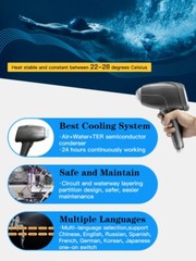 1064/755/810nm Painless Diode Laser Hair Removal Machine Body Skin Rejuvenation