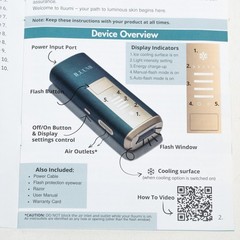 ILUUMI IPL Hair Removal Device for Face & Body Hair Reduction – Excellent Cond!