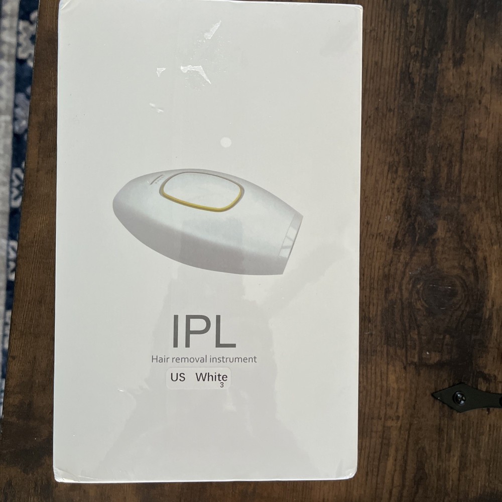 Brand New IPL Hair Removal Instrument – White – sealed package