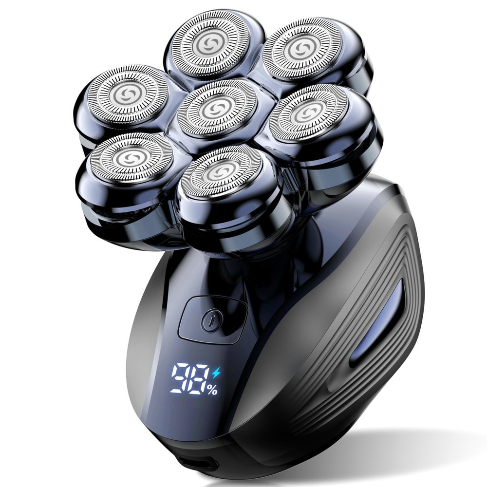 Head Shavers for Bald Men: Upgraded Detachable Head Shaver – IPX7 Waterproof Wet
