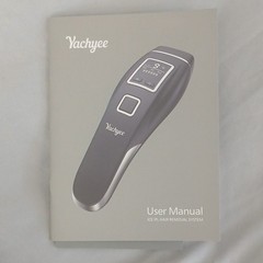 Yachyee ICE IPL Hair Removal Device Black LCD Display 999999 Flashes Corded