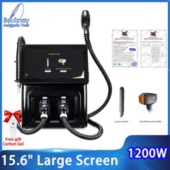 2in1 808nm Diode Laser Hair Removal &Pico Yag Laser Tattoo Removal Machine 1200W